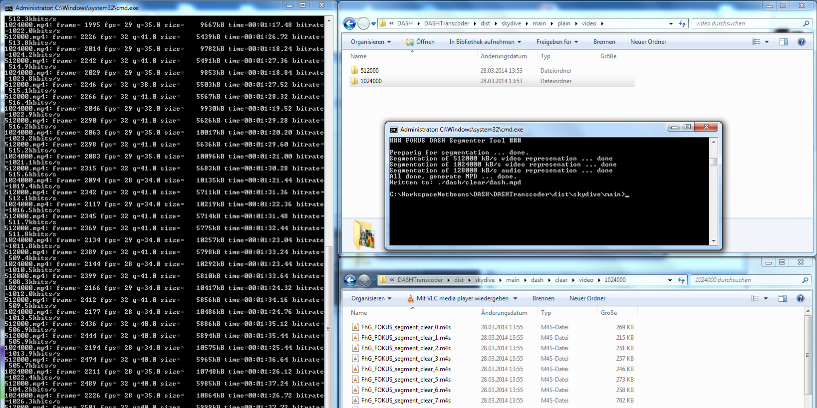 FAME MWS14 Demos Bild Demo 4 DASH DRM screen shot 2014